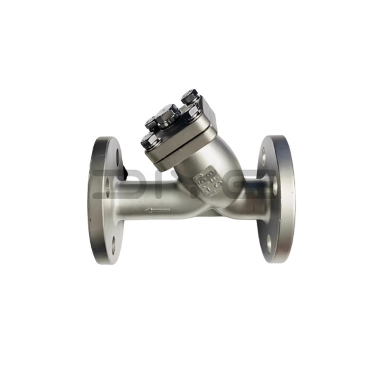 स्टेनलेस स्टील ANSI 150LB Flanged Y स्ट्रेनर विश्वसनीय पाइपलाइन फिल्टरेशनसाठी