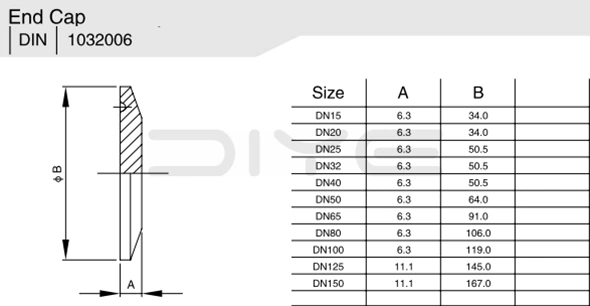 16 AMP Solid End Cap