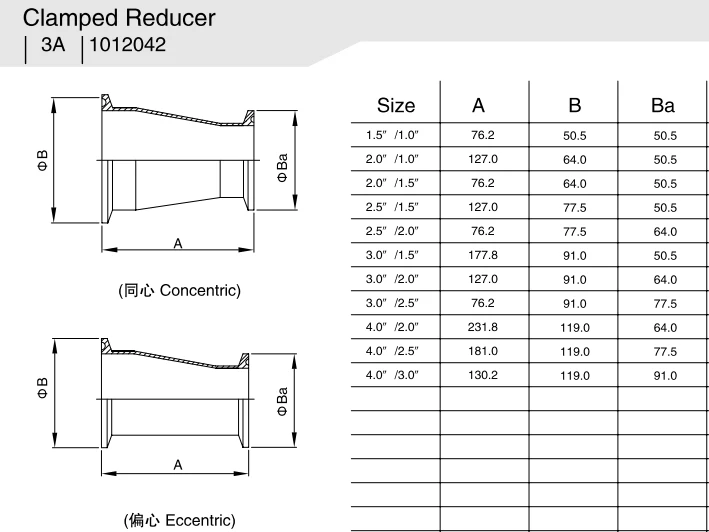 Sanitary Stainless Steel Clamp 45 Degree Elbow